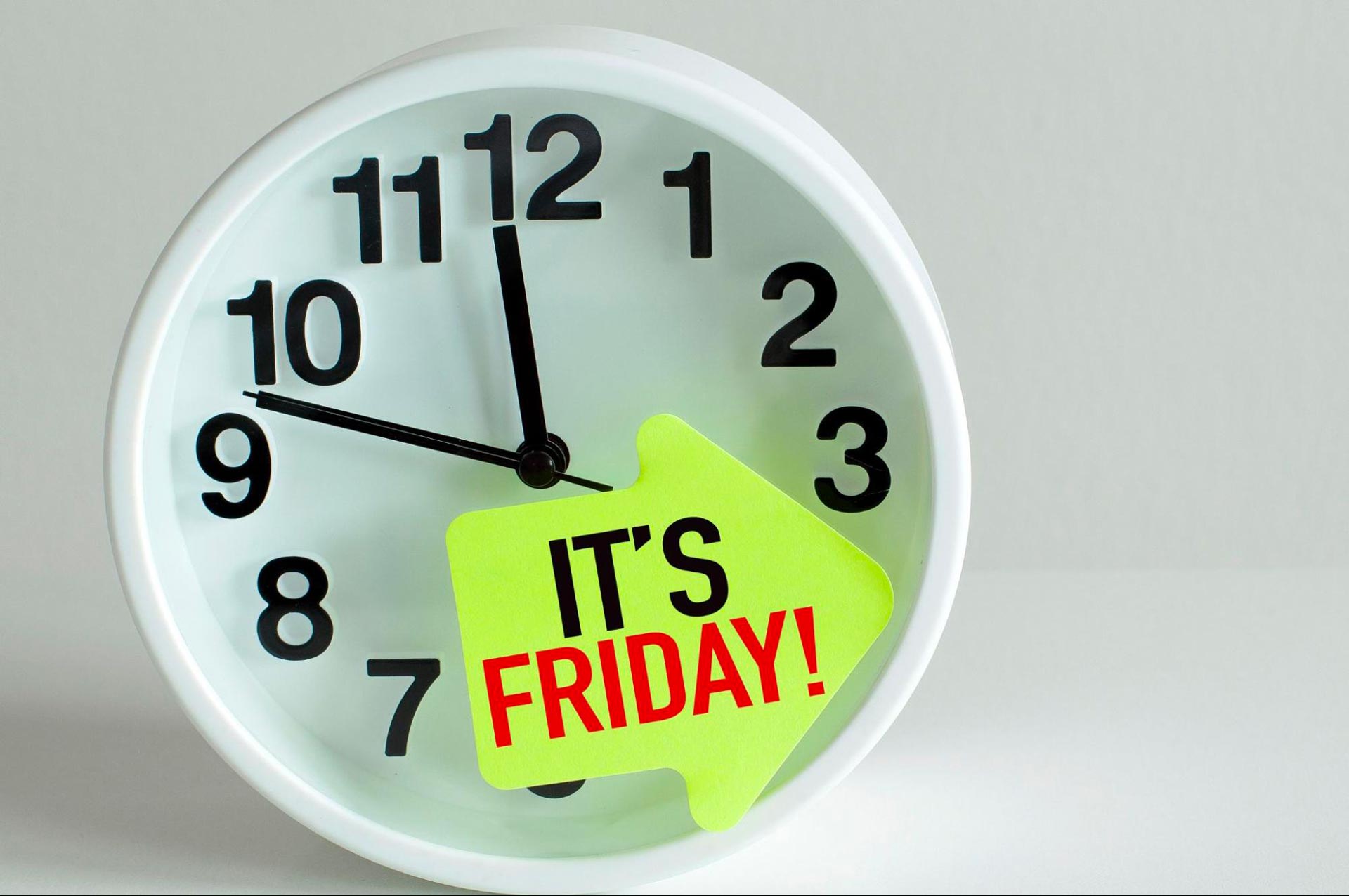 It's Friday